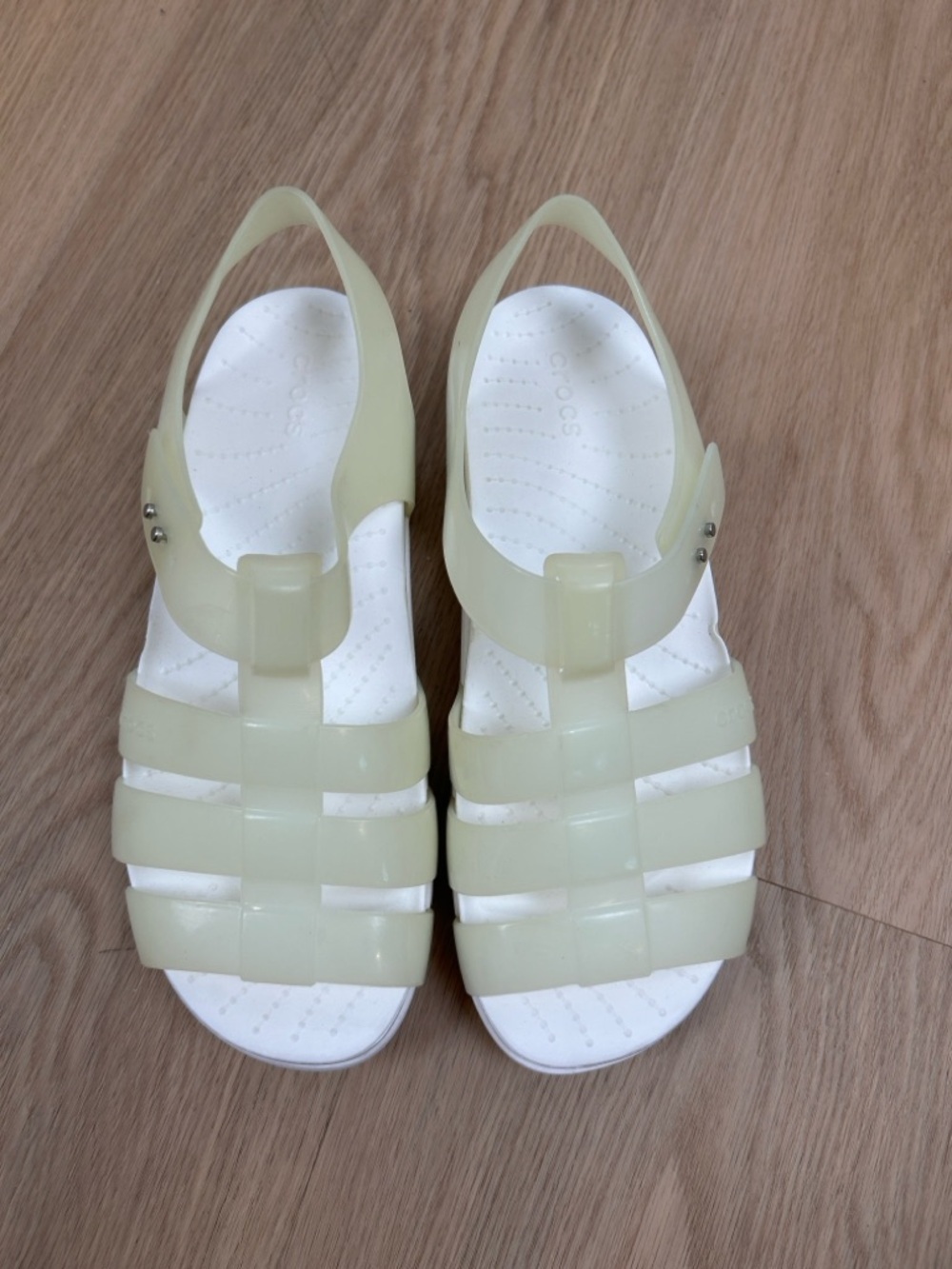 Crocs Fisherman Splash Glossy Sandals 9